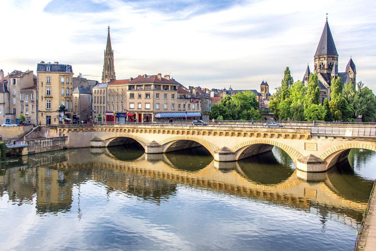 Le Muse Quartier Ville Proche Transport Parking Prive Un-Sejour-A-Part Metz Eksteriør billede